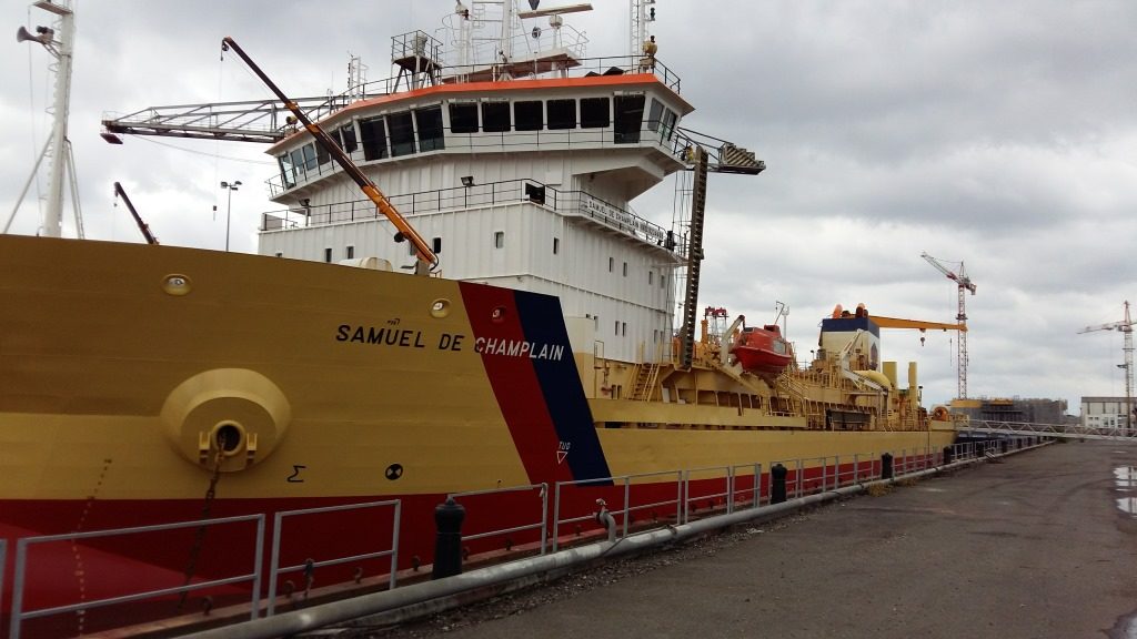 Le bateau "Samuel Champlain"