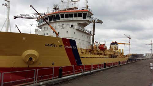 Le bateau "Samuel Champlain"